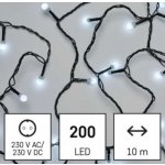 Emos D5GC03 LED vánoční cherry řetěz kuličky 10 m vnitřní studená bílá – Hledejceny.cz