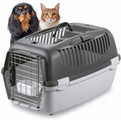 Stefanplast Přepravní box GULLIVER 3 kovová dvířka 61 x 40 x 38 cm – Sleviste.cz