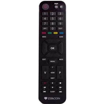 Dálkový ovladač pro Zircon Air HbbTV