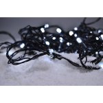 Solight LED venkovní vánoční řetěz 100 LED 10m přívod 3m 8 funkcí časovač IP44 studená bílá 1V101-W – Sleviste.cz