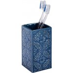 Wenko kelímek na zubní kartáčky Cordoba modrá/dark – Zboží Mobilmania