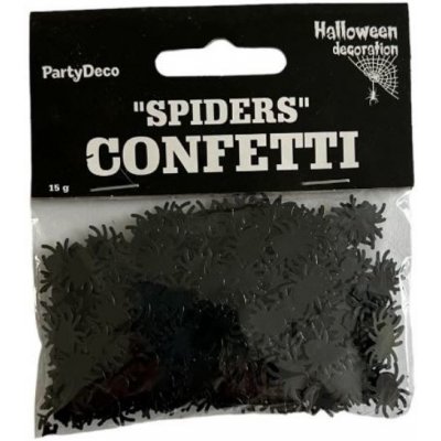 PARTYDECO Konfety pavouci 15g Halloween – Sleviste.cz