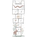 Atmosphera for Kids Dětská samolepka skákaci panák princezna 50 x 70 cm – Sleviste.cz