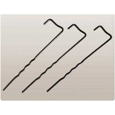 GTEX Ocelová kotvící skoba GEOPIN 20, drát 4 mm, délka 20 cm - 100ks – Sleviste.cz