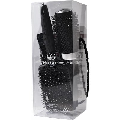 Olivia Garden Nanothermic Eclipse Diego Fossa sada kartáčů EC-KITDF – Hledejceny.cz