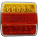 GMP Sdružené zadní světlo čtvercové levé/pravé 3-dílné 110x98mm 12/24V – Hledejceny.cz