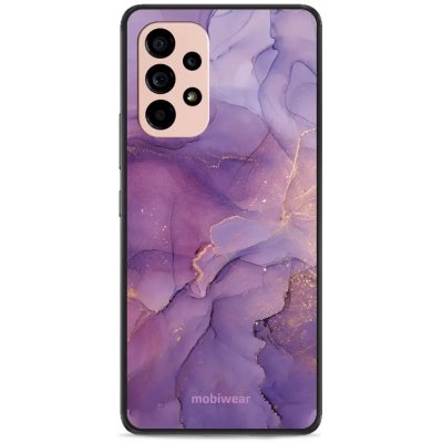 Pouzdro Mobiwear Glossy Samsung Galaxy A53 5G - G050G - Fialový mramor