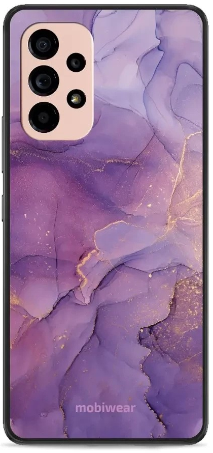 Pouzdro Mobiwear Glossy Samsung Galaxy A53 5G - G050G - Fialový mramor