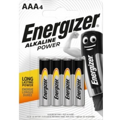 Energizer Alkaline Power AAA 4 ks 961013 – Zbozi.Blesk.cz
