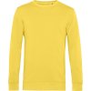 Pánská mikina B&C Inspire Crew Neck COT-01U31Bx5100 Žlutá fizz