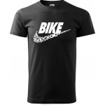 Sablio Tričko s potiskem BIKE černé – Hledejceny.cz