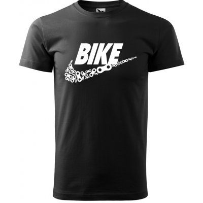 Sablio Tričko s potiskem BIKE černé – Hledejceny.cz