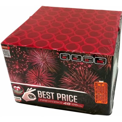 Kompaktní ohňostroj Best Price 49 ran 25 mm – Hledejceny.cz