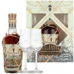 Planteray Sealander 40% 0,7 l (dárkové balení se 2 sklenicemi) – Zboží Dáma