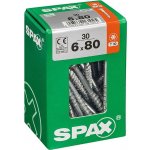Spax Wirox Univerzální vrut T-Star plus, ø 6 × 80 mm, TX30, zápustná hlava, 30 ks 4191010600807 – Hledejceny.cz