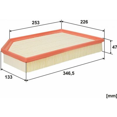Vzduchový filtr FILTRON AP 165/9 – Hledejceny.cz