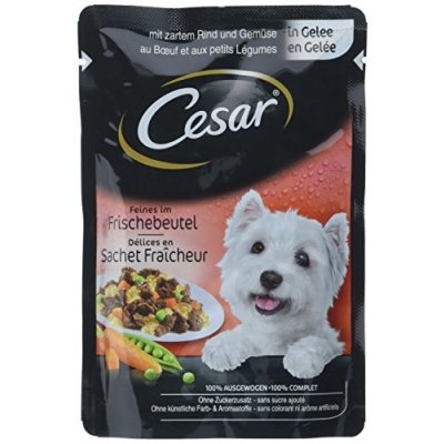 Mars Cesar dog jemné hovädzie so zeleninou 24 x 100 g – Zboží Mobilmania