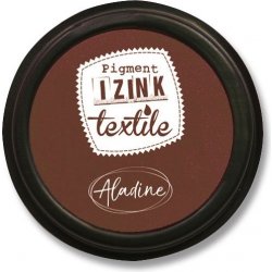 Aladine Razítková poduška na textil Izink hnědá