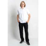 Reporter Young kostkované chinos kalhoty s gumou v pase černá – Zboží Dáma