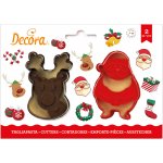 Decora VYKRAJOVÁTKA SADA - SANTA A SOB 2ks – Hledejceny.cz