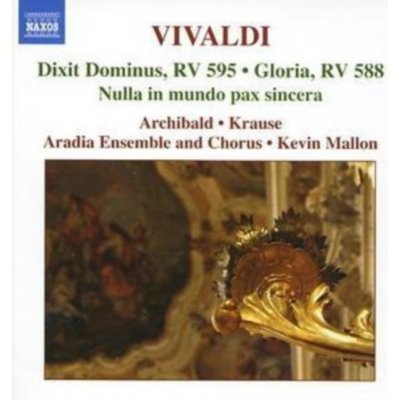 Antonio Vivaldi - Dixit Dominus RV 595 Gloria RV 588 Nulla In Mundo Pax Sincera CD – Hledejceny.cz