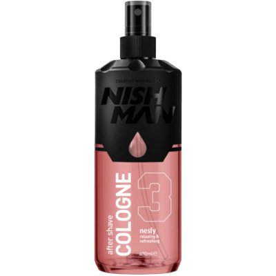 Nishman After Shave Cologne 3 Nesly 400 ml – Hledejceny.cz
