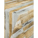 Ubrus PVC 7742230, metráž, 20 m x 140 cm, dřevěné desky šedo-hnědé, IMPOL TRADE