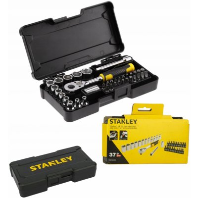 STANLEY STMT82672-0 Sada 1/4" hlavic 37dílná – Zbozi.Blesk.cz