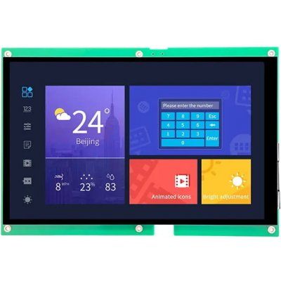 LCD 10,1" 1280x800 kapacitní dotykový panel DWIN HMI