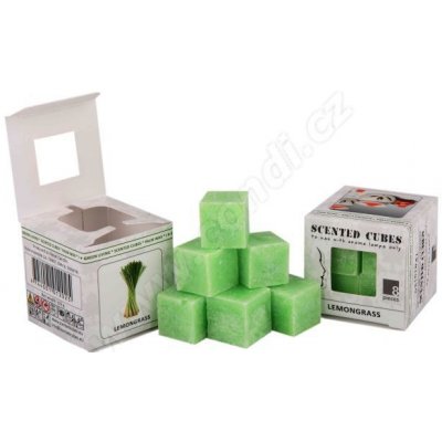 Scented Cubes vonný vosk do aroma lamp Lemongrass 8 x 23 g