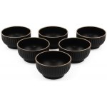 Hermia černé misky v sadě 6 ks 0,25 l – Zbozi.Blesk.cz