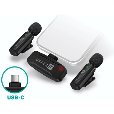 Connect IT Wireless Lavalier CMI-1011-BK – Hledejceny.cz
