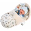 Panenka Llorens 73885 NEW BORN CHLAPEČEK realistická miminko s celovinylovým tělem 40 cm