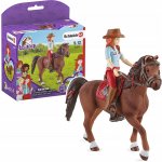 Schleich 42539 Hannah s pohyblivými klouby na koni – Zbozi.Blesk.cz