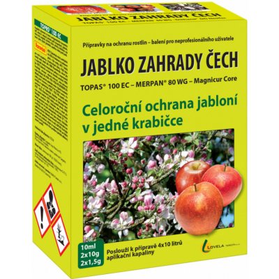 Jablko Zahrady Čech 4x15g+2x10g+10ml – Zboží Mobilmania