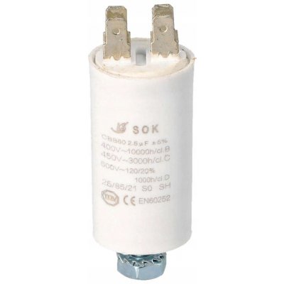 SOK Kondenzátor rozběhový CBB60 2,5UF 450V | Zboží Auto