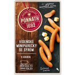 Ponnath Vídeňské minipárečky se sýrem 200 g – Zboží Dáma