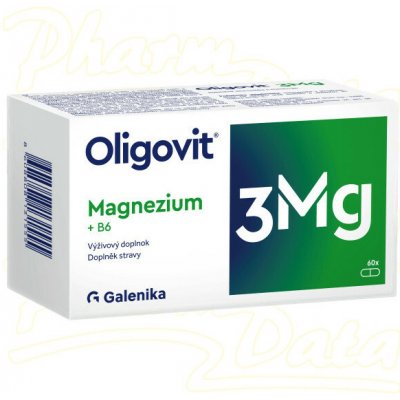 Oligovit 3Mg Magnezium + B6 60 tobolek – Zboží Mobilmania