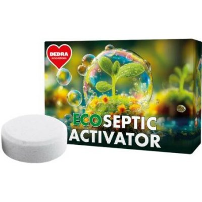 Dedra ECO SEPTIC ACTIVATOR bioaktivní aktivátor septiků & WC bez zápachu & usazenin 10 ks – Zboží Dáma