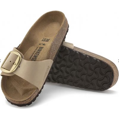 Birkenstock dámské pantofle Madrid Big Buckle 1024140 hnědá – Zboží Mobilmania