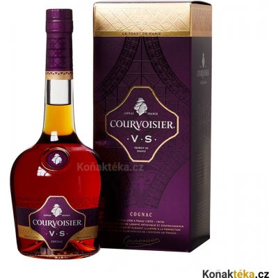 Courvoisier VS 40% 0,7 l (karton) – Zbozi.Blesk.cz