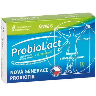 Favea ProbioLact 10 tablet – Hledejceny.cz