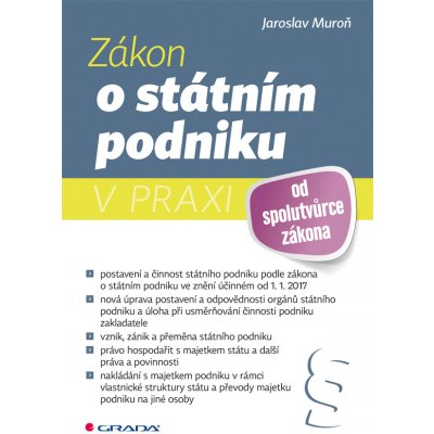 Zákon o státním podniku v praxi - Muroň Jaroslav – Zboží Mobilmania