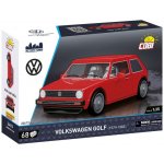 COBI 24613 Automobil Volkswagen GOLF (1974-1983) GTI červený – Zboží Dáma