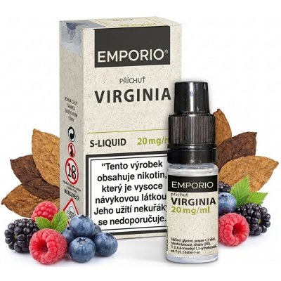 Imperia Emporio Salt Virginia 10 ml 20 mg – Hledejceny.cz