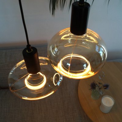 Segula LED floating ovál E27 4,5W dim kouřová 55029 – Hledejceny.cz