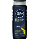 Nivea Men Deep Sport sprchový gel na tělo, tvář a vlasy 500 ml – Sleviste.cz
