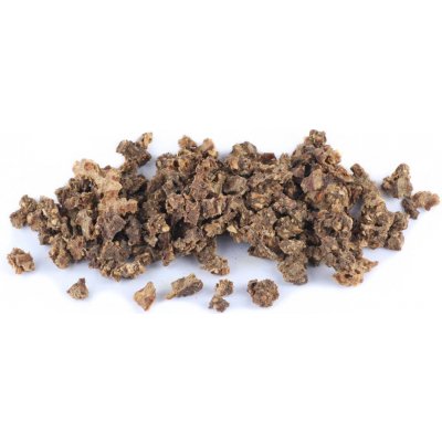 Krmiva Hulín Králičí kostky sušené maso pro psy cca 10 mm 250 g – Zboží Mobilmania