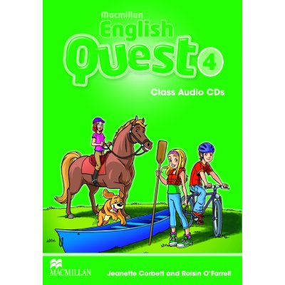 Macmillan English Quest 4 Audio CDs 3 – Zbozi.Blesk.cz