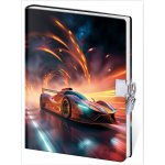 Stil Památník 13 x 18 cm se zámkem Sports Car – Zboží Mobilmania